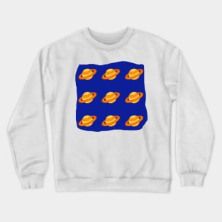 cute cosmic space pattern Crewneck Sweatshirt